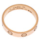 Original Cartier Love 18K Rose Gold Wedding Band Ring Size 53