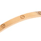 Original Cartier Love 18K Yellow Gold Narrow Bangle Bracelet Size 16