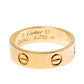 Original Cartier Love 18K Yellow Gold Ring Size 57