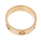 Original Cartier Love 18K Yellow Gold Band Ring Size 57