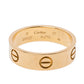 Original Cartier Love 18K Yellow Gold Band Ring Size 57