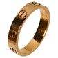 Original Cartier Love 18K Rose Gold Wedding Band Ring Size 52