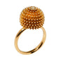 Original Cartier Cactus De Cartier Diamond 18K Rose Gold Ring Size 50