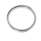 Original Cartier Engraved Platinum Wedding Band Ring Size 66