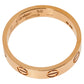 Original Cartier Love 18K Rose Gold Wedding Band Ring Size 50