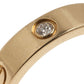 Original Cartier Love 1 Diamond 18kt Yellow Gold Wedding Band Ring