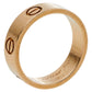 Original Cartier Love 18K Yellow Gold Ring Size 55