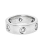 Original Cartier Love 6 Diamond 18K White Gold Ring Size 47