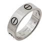 Original Cartier Love 18K White Gold Band Ring Size 54