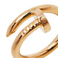 Original Cartier Juste Un Clou 18K Rose Gold Ring Size 52