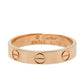 Original Cartier Love 18K Rose Gold Wedding Band Ring Size 51