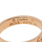 Original Cartier Love 18K Rose Gold Wedding Band Ring Size 51