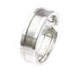 Original Cartier C De Cartier 18K White Gold Ring Size EU 58