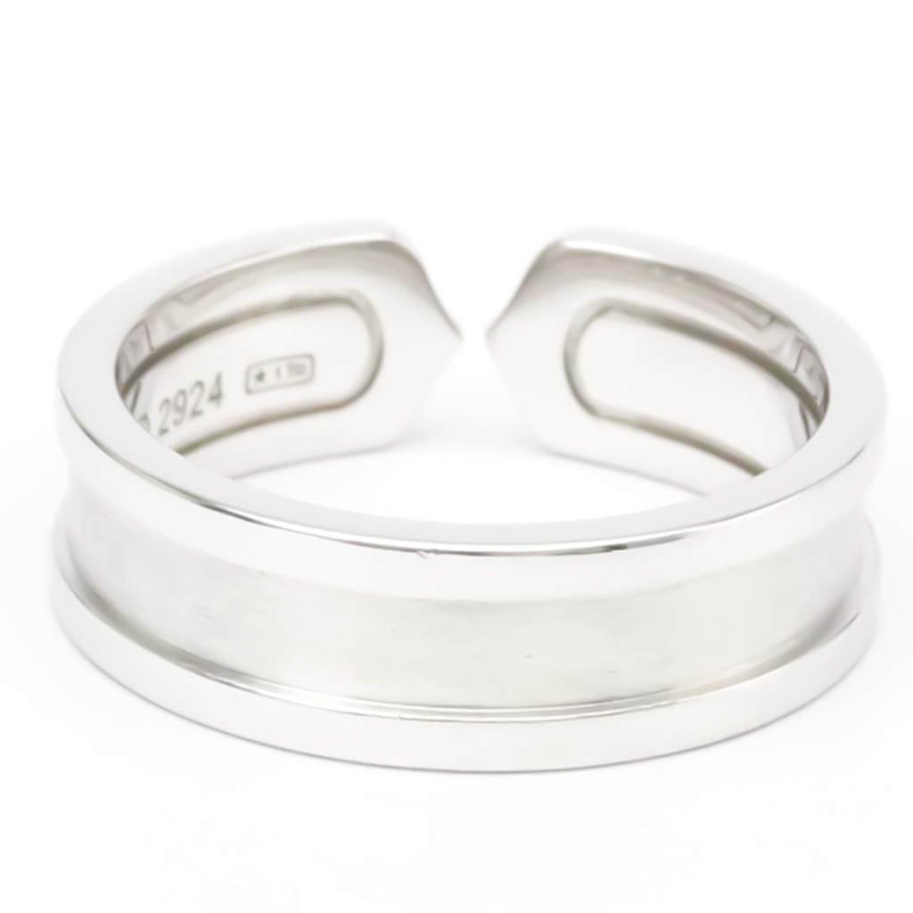 Original Cartier C De Cartier 18K White Gold Ring Size EU 58