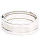 Original Cartier C De Cartier 18K White Gold Ring Size EU 58