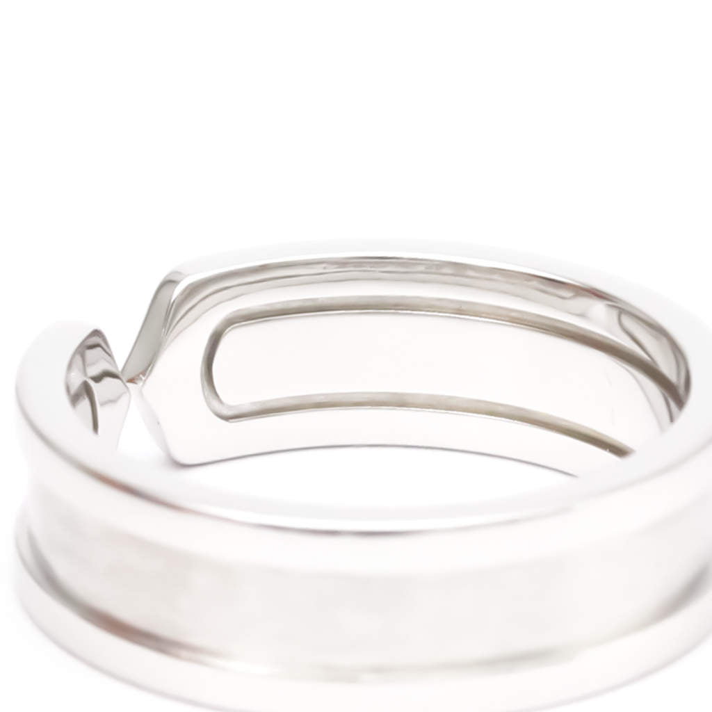 Original Cartier C De Cartier 18K White Gold Ring Size EU 58