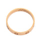 Original Cartier Love 18K Rose Gold Narrow Wedding Band Ring Size 63