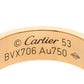 Original Cartier Love 18K Rose Gold Band Ring Size 53