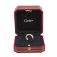 Original Cartier Trinity de Cartier 18K Three Tone Gold Small Model Rolling Ring Size 53