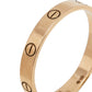 Original  Cartier Love 18K Rose Gold Narrow Wedding Band Ring Size 68