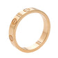 Original  Cartier Love 18K Rose Gold Narrow Wedding Band Ring Size 51