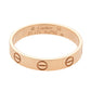 Original Cartier Love 18K Rose Gold Narrow Wedding Band Ring 56