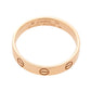 Original Cartier Love 18K Rose Gold Narrow Wedding Band Ring 56