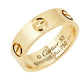 Original Cartier Love 18k Yellow Gold Band Ring Size 53