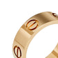 Original Cartier Love 18k Yellow Gold Band Ring Size 50