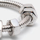 Original Cartier Ecrou De Cartier 18k White Gold Ring Size 56