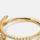 Original Cartier Juste Un Clou Diamond 18k Yellow Gold Ring Size 57