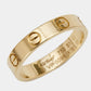 Original Cartier Love 18K Yellow Gold Wedding Band Ring Size 51