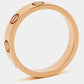 Original Cartier Love 18k Rose Gold Wedding Band Ring Size 47