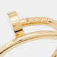 Original Cartier Juste Un Clou 18k Yellow Gold Small Model Ring Size 47