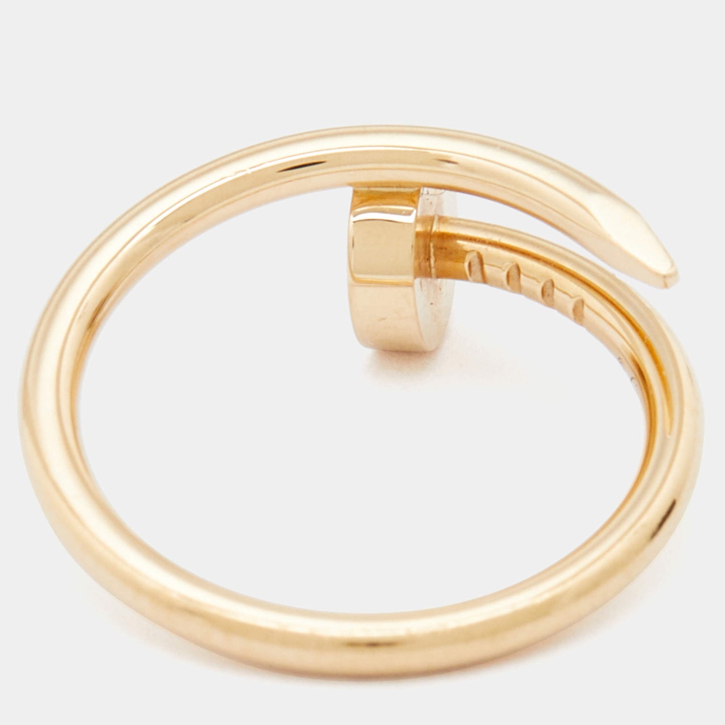 Original Cartier Juste Un Clou 18k Yellow Gold Small Model Ring Size 47