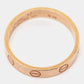 Original Cartier Love 18k Rose Gold Wedding Band Ring Size 52