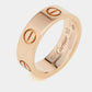 Original Cartier Love 18K Rose Gold Band Ring Size 50