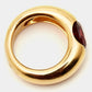 Original Cartier Eclipse Tourmaline 18k Yellow Gold Ring Size 52