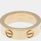 Original Cartier 18K Rose Gold and Sapphire Love Band Ring EU 50