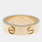 Original Cartier 18K Rose Gold and Sapphire Love Band Ring EU 50