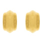 Original Celine Vermeil Gold Tone Hoop Earrings