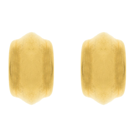 Original Celine Vermeil Gold Tone Hoop Earrings