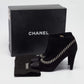 Original Chanel Black/White Whipstitch Suede CC Ankle Booties Size 41