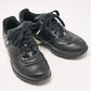 Original Chanel Black Leather Lace Up Sneakers Size 36.5