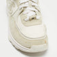 Original Chanel Grey/White Suede and Fabric CC Low Top Sneakers Size 36.5