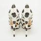 Original Charlotte Olympia White/Black Polka Dot Print Leather Dolly Platform Pumps Size 40