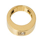 Original Chopard Happy Diamonds 18K Yellow Gold Band Ring 52