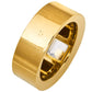 Original Chopard Happy Diamonds 18K Yellow Gold Band Ring 52