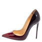 Original Christian Louboutin Two-Tone Patent Leather So Kate Pumps Size 38