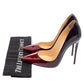 Original Christian Louboutin Two-Tone Patent Leather So Kate Pumps Size 38